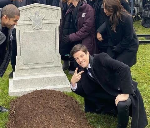 Peace sign tombstone meme template