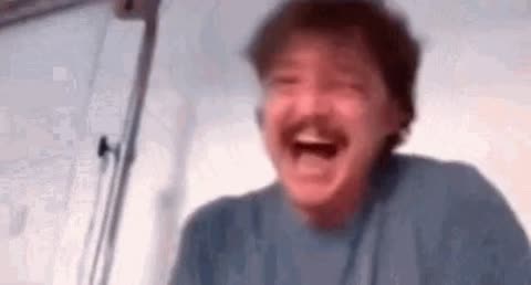 Pedro Pascal crying meme template