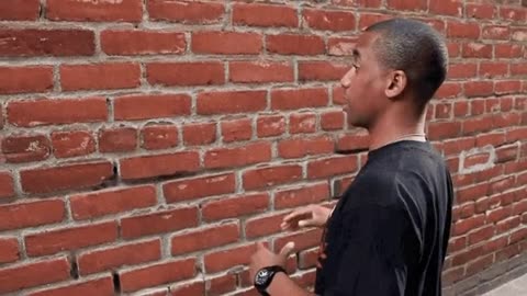 talking to wall meme template
