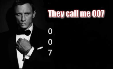They call me 007 meme template