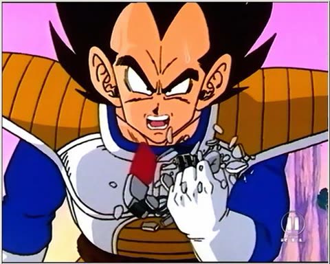 Vegeta over 9000 meme template