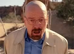 Walter White Breaks Down meme template