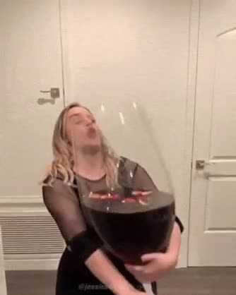 Woman drinking wine meme template